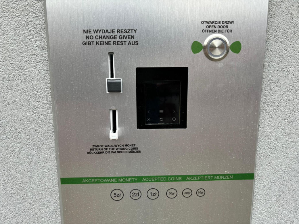 Nowa toaleta w centerum Nowego Sącza