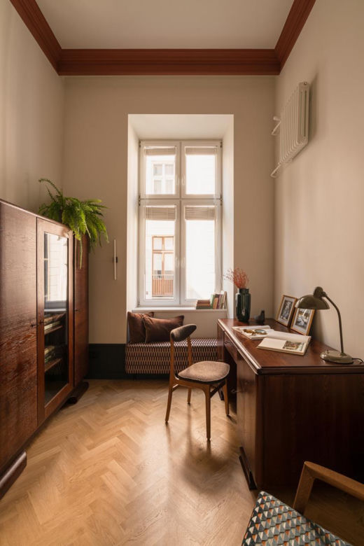 Vintage i eklektyzm we wnętrzach łódzkiej kamienicy wg projektu Hanny Pietras Architects