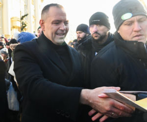 Karol i Marta Nawroccy na Orszaku Trzech Króli