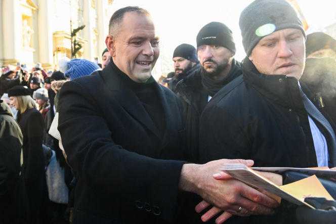 Karol i Marta Nawroccy na Orszaku Trzech Króli