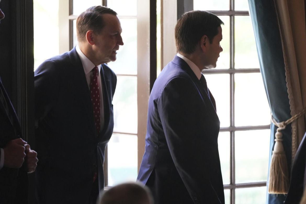 Anna Kalczyńska w USA z Radosławem Sikorskim i Marco Rubio