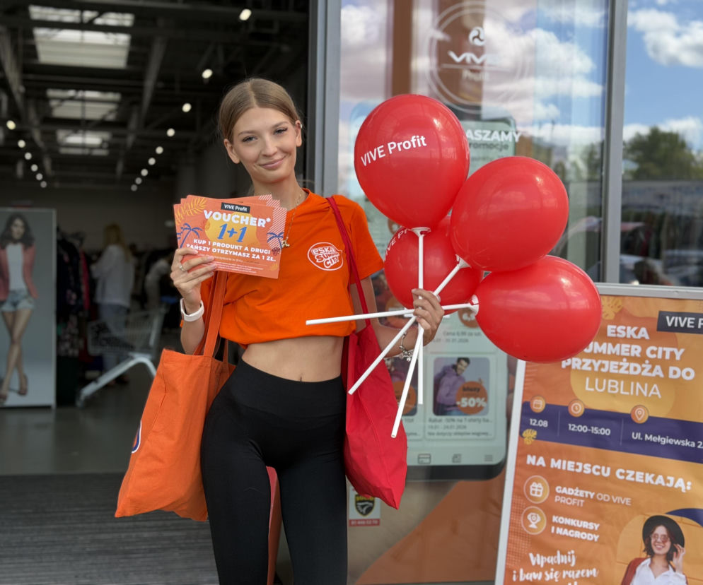 Akcja ESKA Summer City w VIVE Profit w Lublinie. Mieliśmy dla was mnóstwo gadżetów