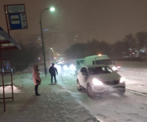 Atak zimy w Białymstoku i województwie podlaskim 09.02.2021 [ZDJĘCIA]
