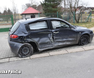 Pijany kierowca wjechał w miejski autobus w Zielonej Górze