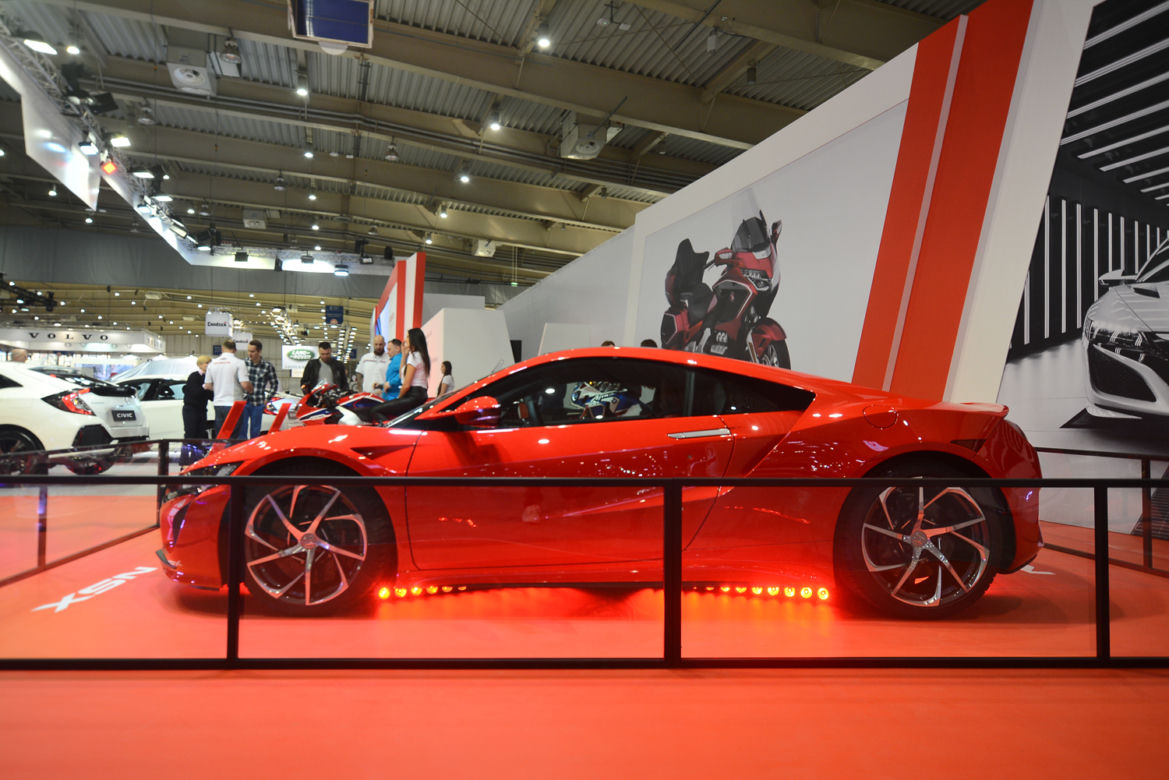 Honda NSX na targach Poznań Motor Show 2018
