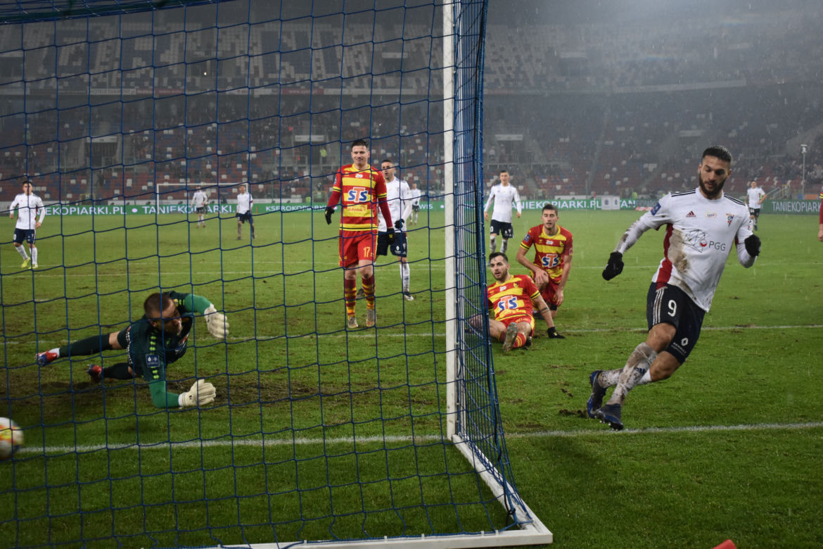 Górnik wygrywa wysoko na koniec roku. Jagiellonia pokonana na Arenie Zabrze [ZDJĘCIA KIBICÓW]