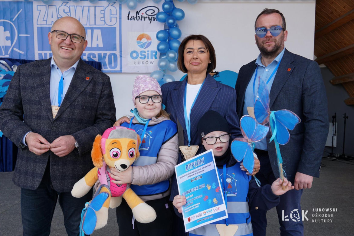 8. Niebieski Bieg Stowarzyszenia „Labirynt” w Łukowie - ZDJĘCIA cz. 2