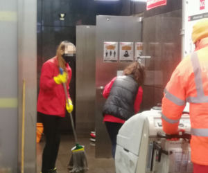 Woda zalała policję w metrze