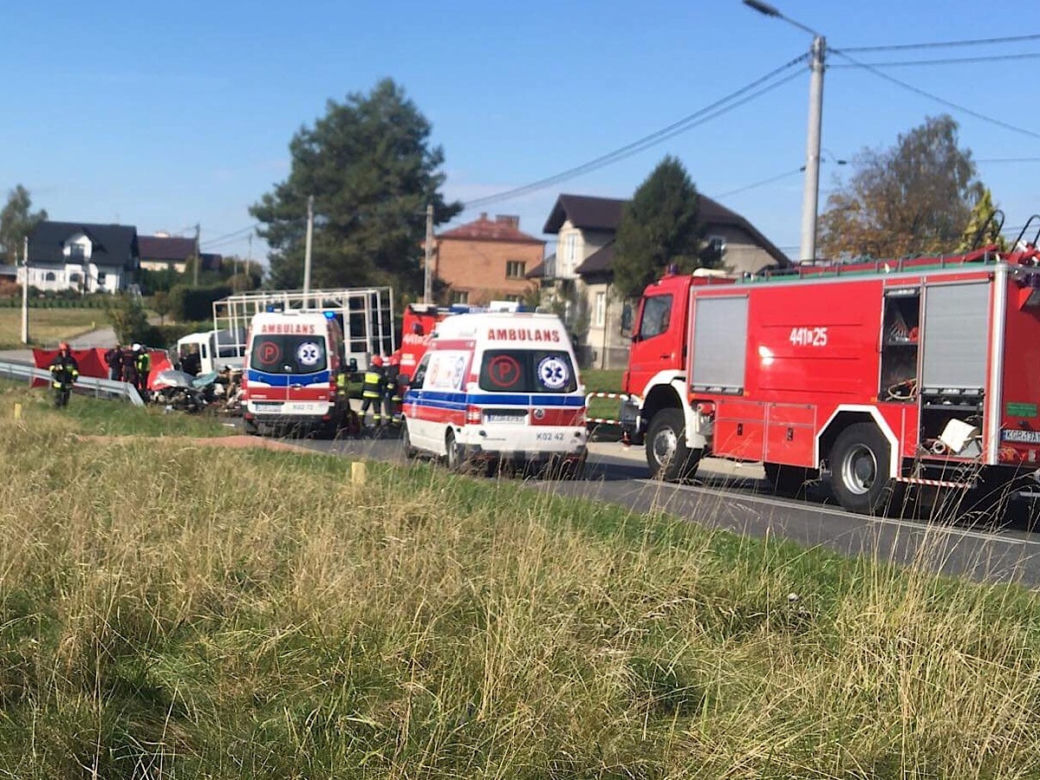 Makabryczny wypadek w Gorlicach. Nie żyje DWÓCH UCZNIÓW!