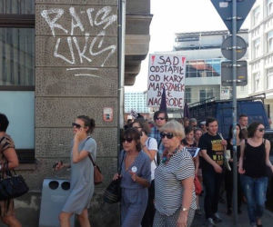 Protest w Teatrze Polskim