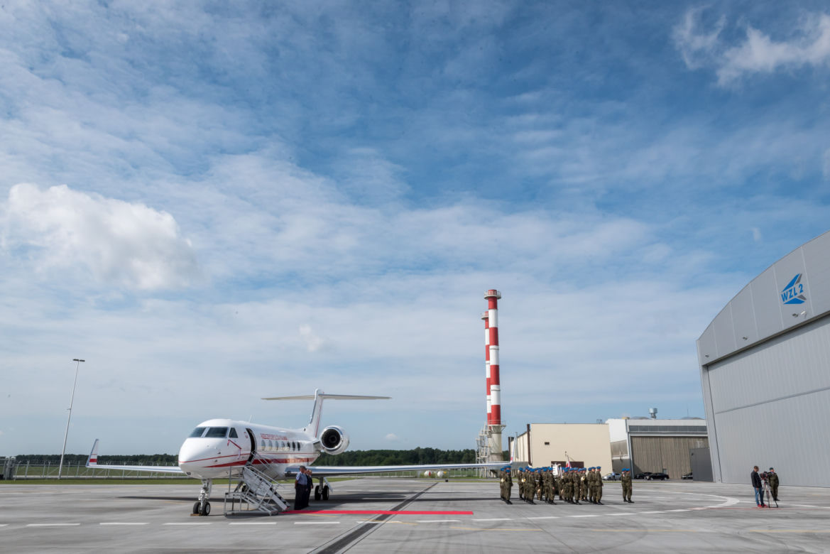 Drugi Gulfstream G550 przyleciał do Polski