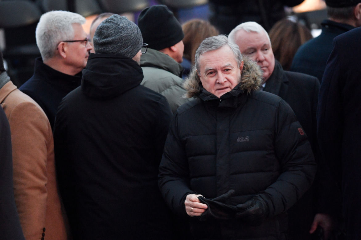 Wystąpienie Joe Bidena w Arkadach Kubickiego w Warszawie