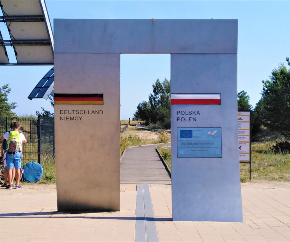 Granica polsko-niemiecka w Świnoujściu