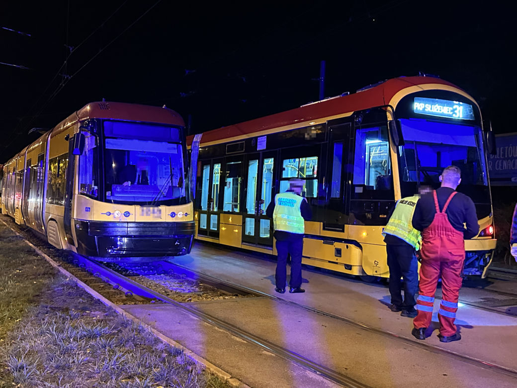 Wielka awaria. Nowy tramwaj wykoleił się na Wierzbnie