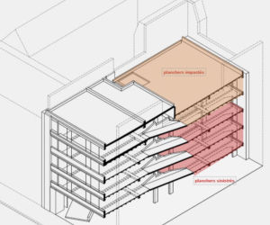 Metamorfoza dawnego garażu przy rue Lucien Sampaix