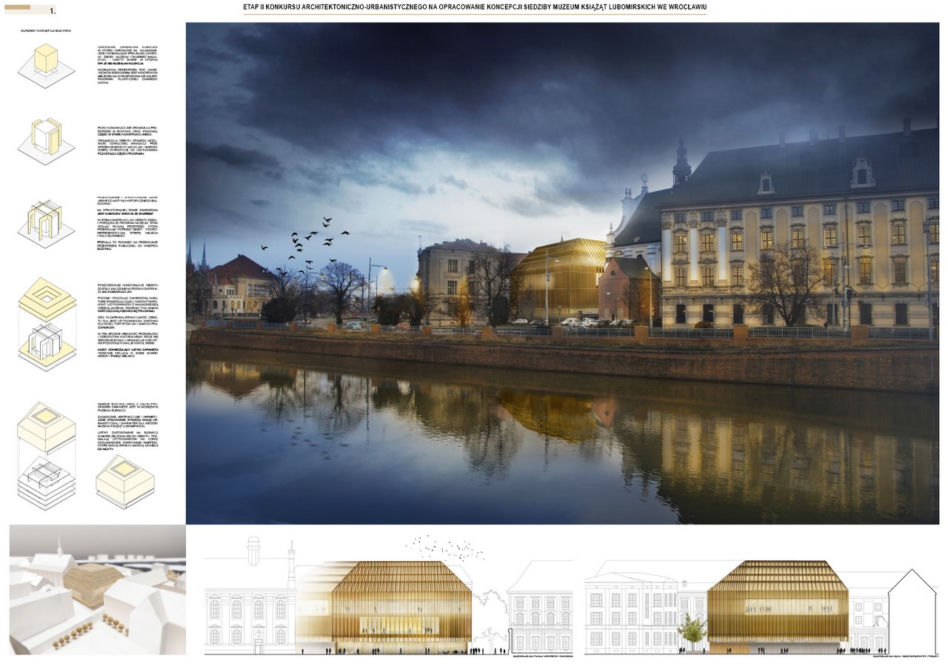Wyniki konkursu na projekt Muzeum Książąt Lubomirskich we Wrocławiu