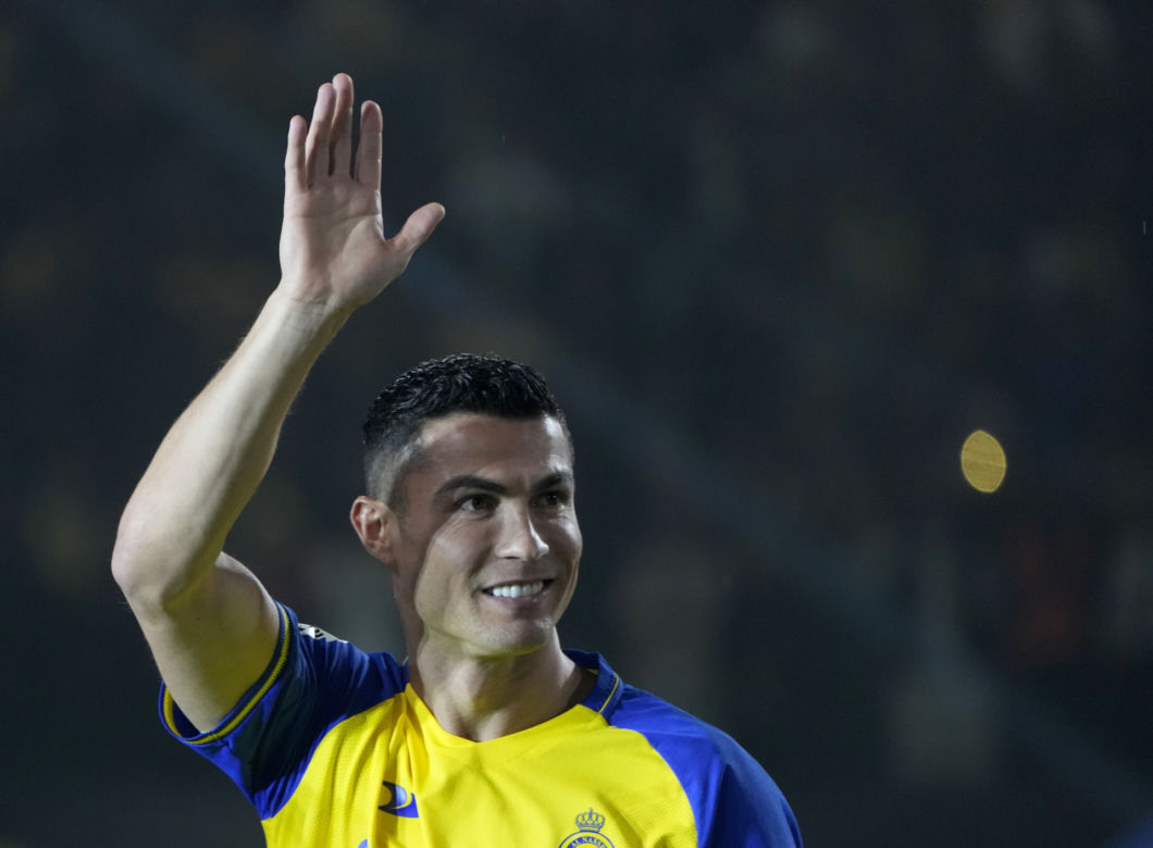 powitanie Cristiano Ronaldo w Al-Nassr