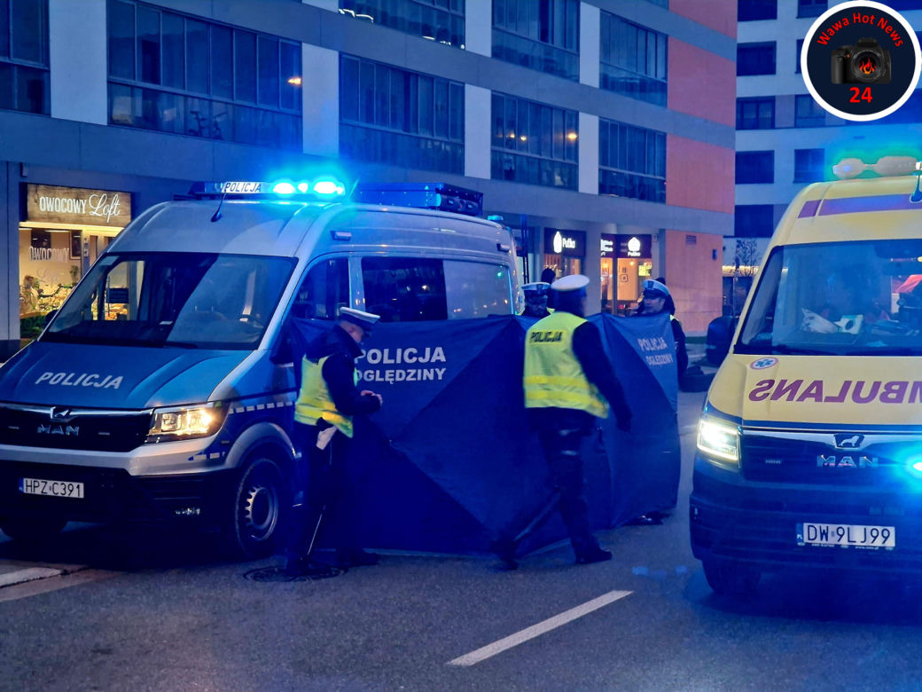 Warszawa. Śmiertelne potrącenie 15-latki na przejściu dla pieszych. Nastolatka, pomimo reanimacji, zmarła