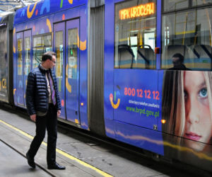 Wrocławski tramwaj będzie promował telefon zaufania dla dzieci