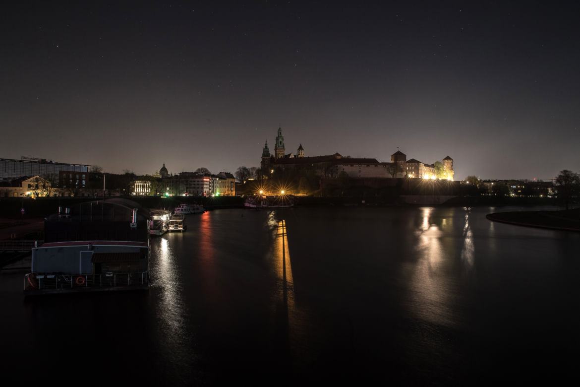 Kraków wyłączył oświetlenie uliczne w nocy