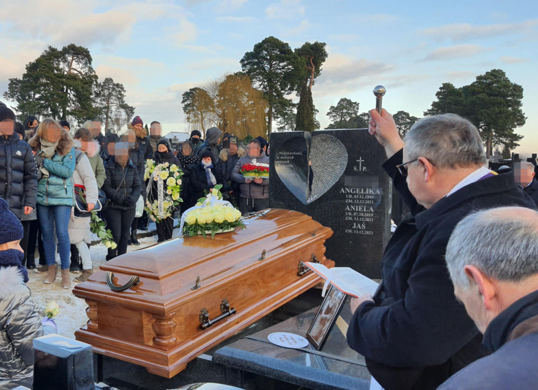 Pogrzeb ofiar wypadku pod Tarczynem