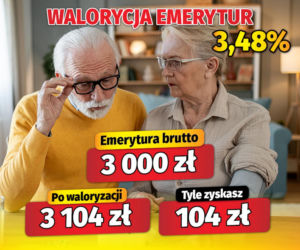 Waloryzacja emerytur