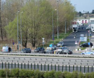 Antonow przyleciał, korki na ulicach