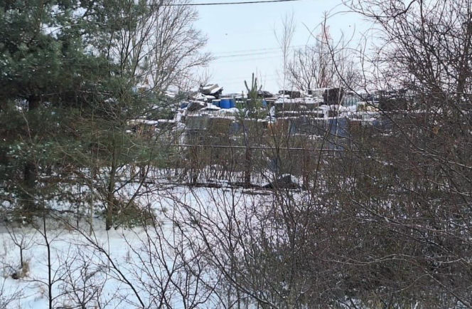 Nielegalne składowisko toksycznych odpadów w powiecie mińskim