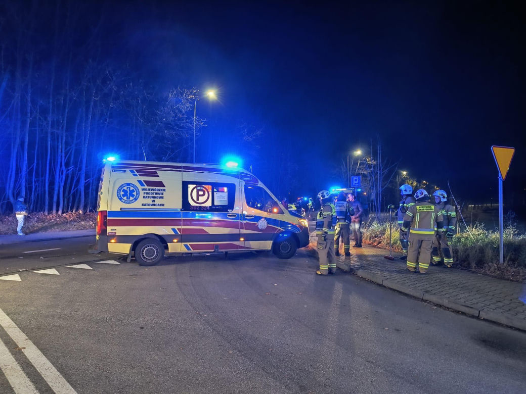 Wypadek powiat mikołowski