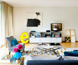 Salon w stylu eklektycznym