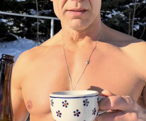 Michał Żebrowski w formie życia