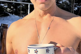 Michał Żebrowski w formie życia