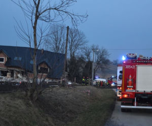 WYBUCH GAZU w Żydowie. RUNĄŁ strop domu 