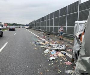 Dachowania na A4 i DK94 koło Tarnowa