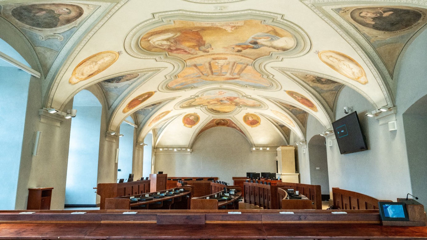 Sala Sesyjna Urzędu Miasta Poznania odzyskała dawny blask
