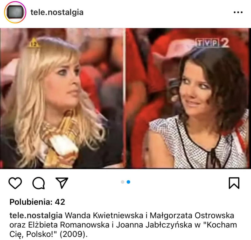 Szczupła Elżbieta Romanowska