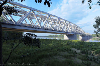 Powstanie nowy kolejowy most na Wiśle. To element modernizacji linii Czachówek - Pilawa