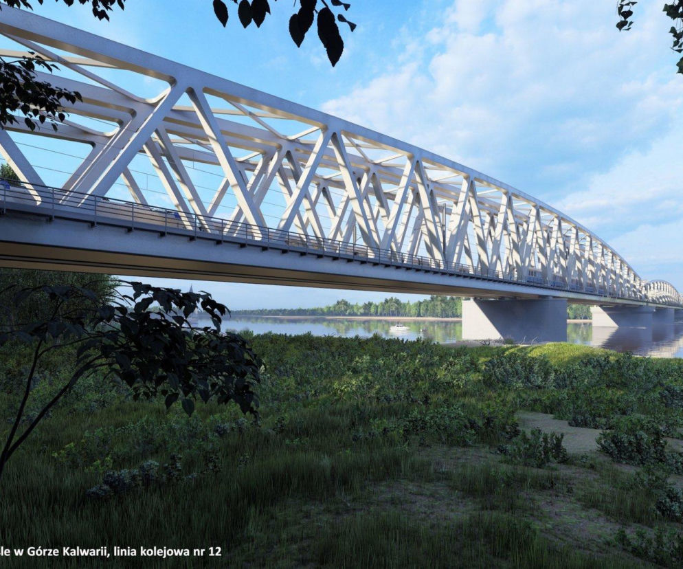 Powstanie nowy kolejowy most na Wiśle. Zastąpi starą konstrukcję