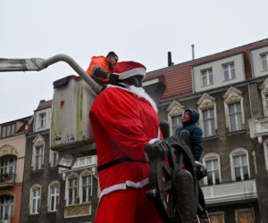 Szczeciński marynarz już w stroju świętego Mikołaja!