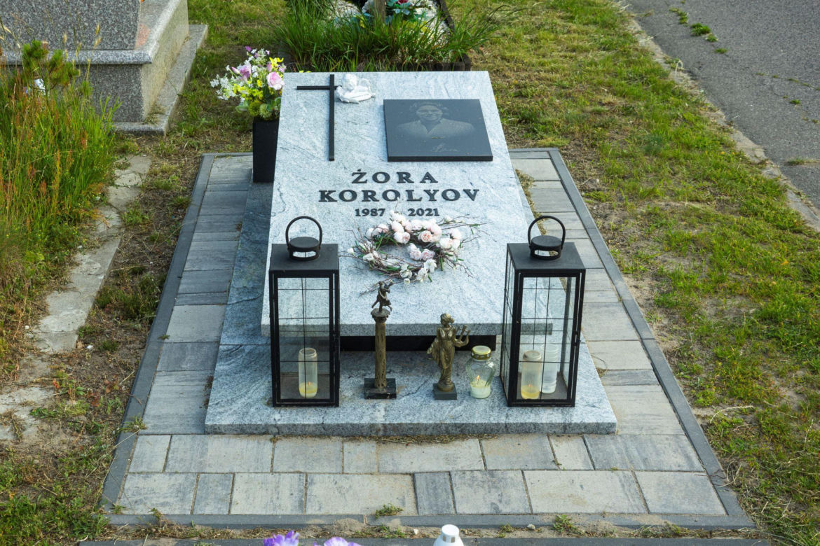 Grób Żory Korolyova na Cmentarzu Północnym