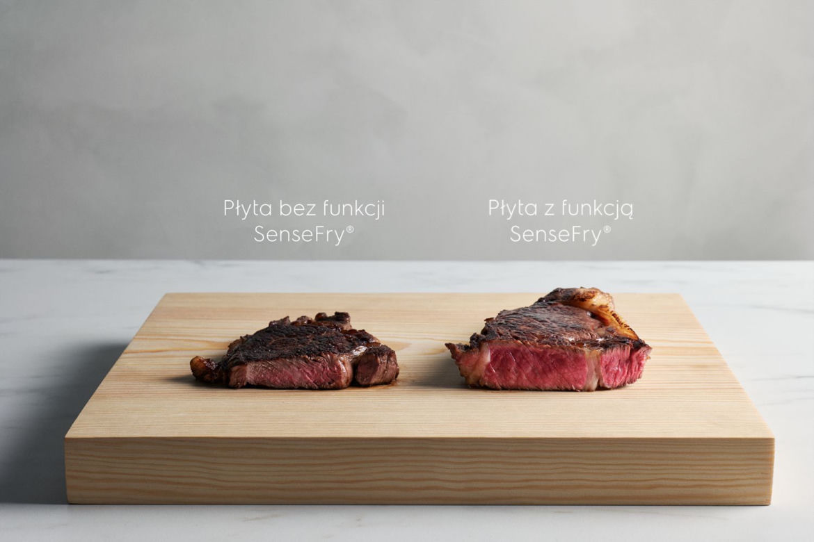 Płyty SLIM-FIT z funkcją SenseFry®