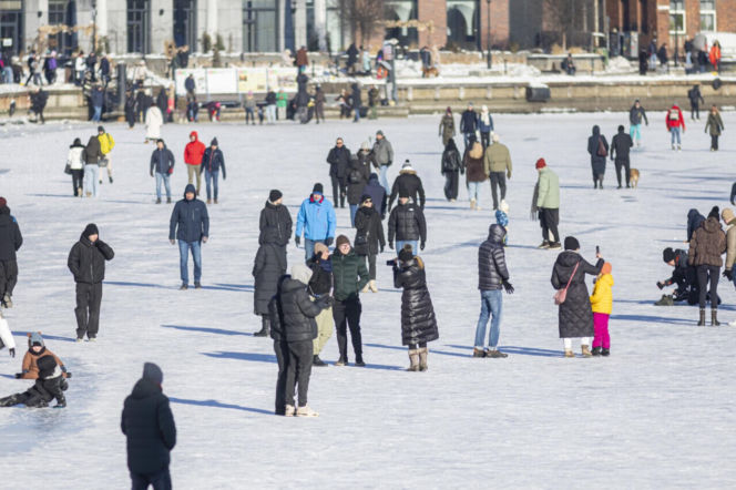 Zamknęli Motławę! Ten lód stanie się jeszcze bardziej niebezpieczny
