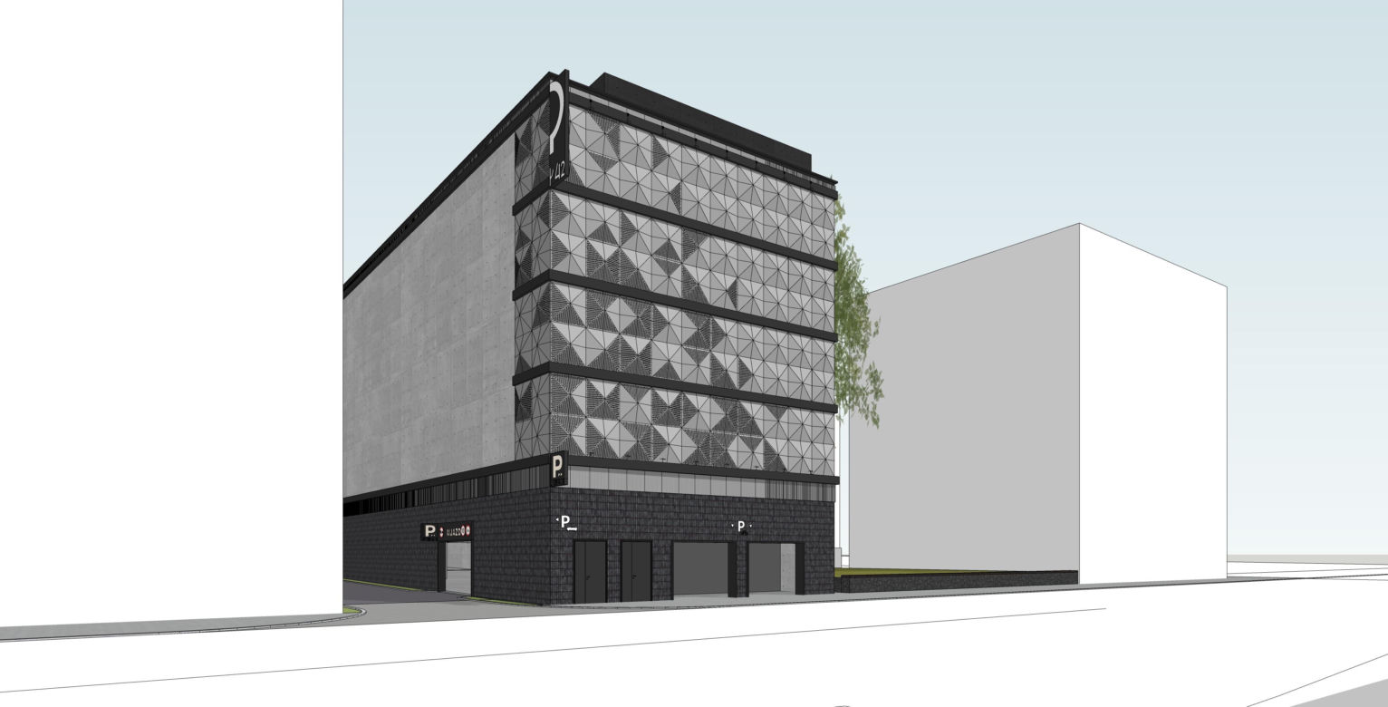 W centrum Łodzi powstają nowe wielopoziomowe parkingi