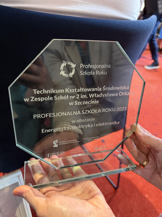 Szczecińskie technikum z prestiżowym wyróżnieniem