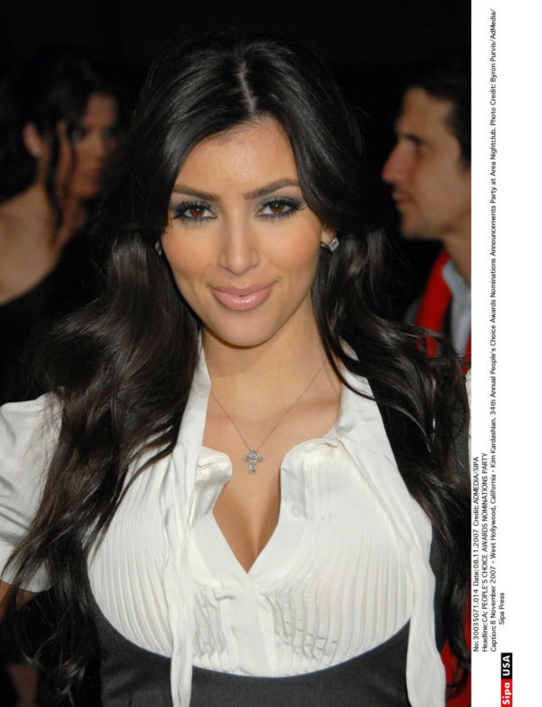 Kim Kardashian w 2007 roku