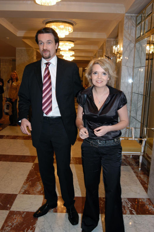 Tomasz Kot z żoną