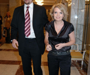 Tomasz Kot z żoną