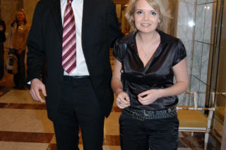 Tomasz Kot z żoną