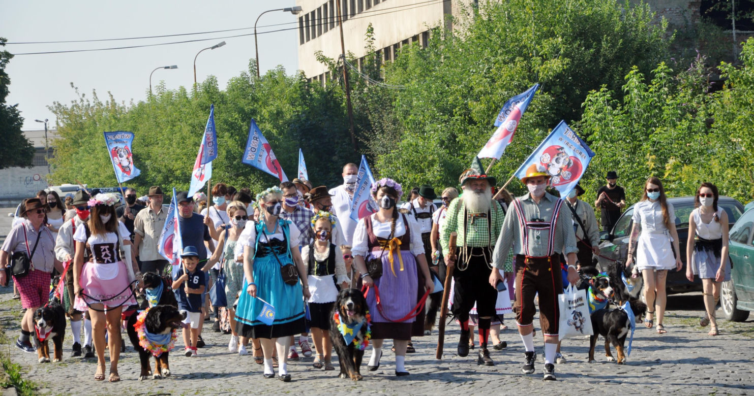 Zjazd Berneńczyków - Tarnów w tricolorze
