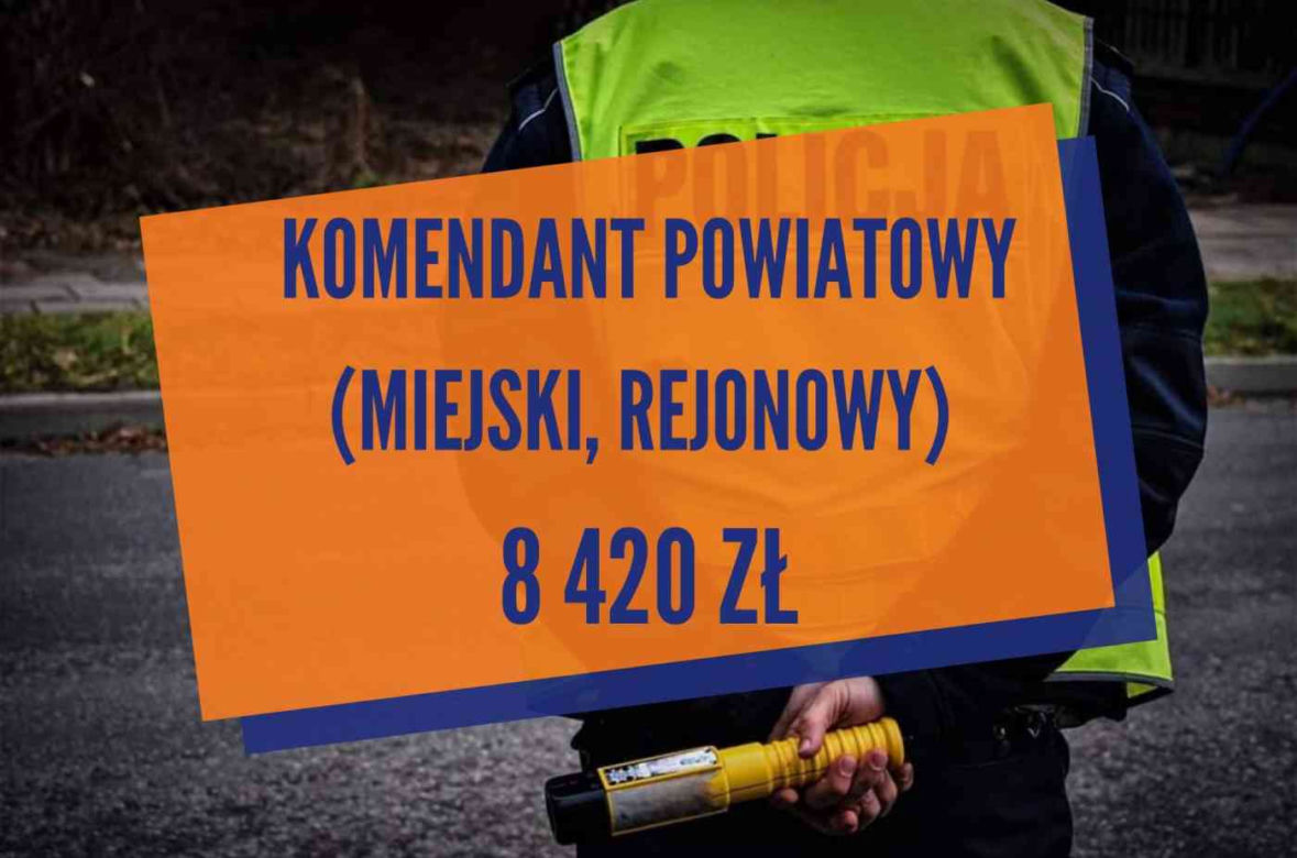 Ile zarabia policjant? Takie są zarobki policjantów w 2020 roku po podwyżkach